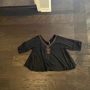 Free People Accented Top M
